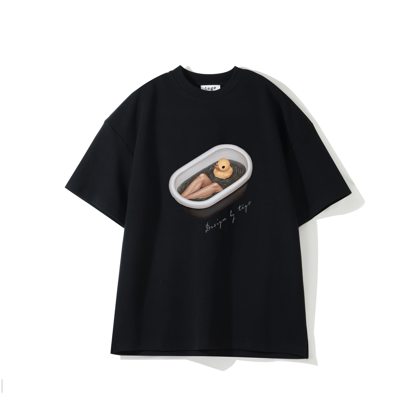 I am Duck 浴缸鴨 (黑)
